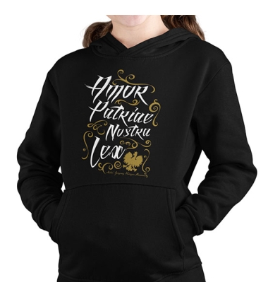 BLUZA DZIECIĘCA Z KAPTUREM AMOR PATRIE